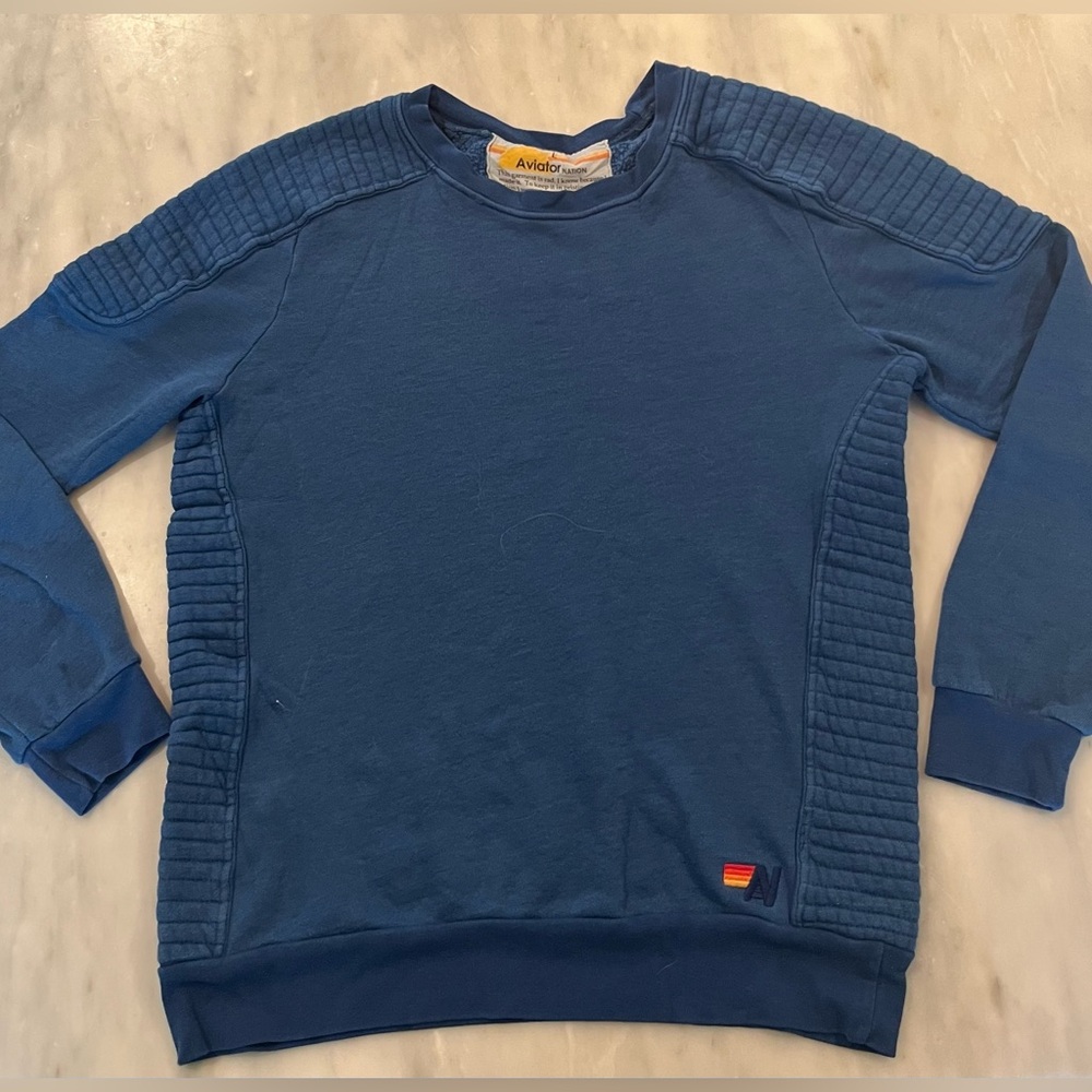 Aviator Nation Unisex Crew Sweatshirt Large
